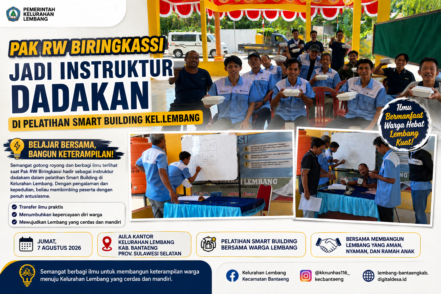⚡ Hari ke-9 Pelatihan: Kuasai Instalasi Listrik, Hitung Kebutuhan Daya dengan Tepat!